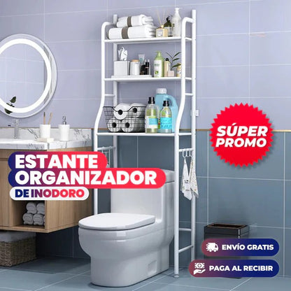 ÚLTIMO DIA DE LA PROMO 35% OFF - Estante Organizador para Baño 3 Niveles