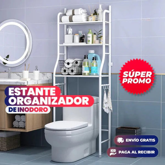 ÚLTIMO DIA DE LA PROMO 35% OFF - Estante Organizador para Baño 3 Niveles