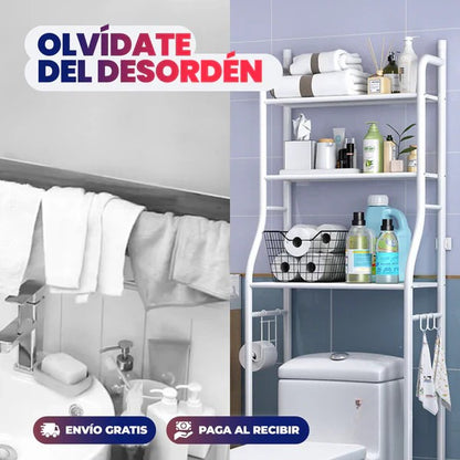 ÚLTIMO DIA DE LA PROMO 35% OFF - Estante Organizador para Baño 3 Niveles